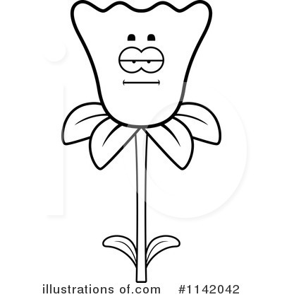 Daffodil Clipart #1142042 by Cory Thoman