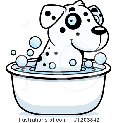 Dalmatian Clipart #1203842 by Cory Thoman