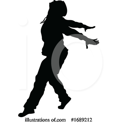 Royalty-Free (RF) Dancer Clipart Illustration by AtStockIllustration - Stock Sample #1689212