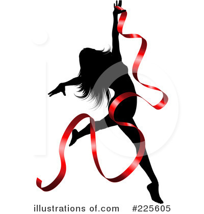 Silhouetted Woman Clipart #225605 by KJ Pargeter