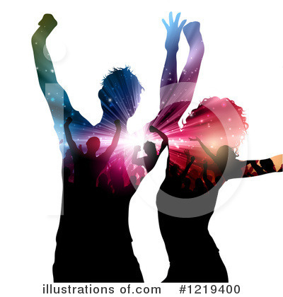 Royalty-Free (RF) Dancing Clipart Illustration by KJ Pargeter - Stock Sample #1219400