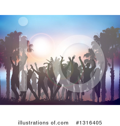 Crowd Clipart #1316405 by KJ Pargeter