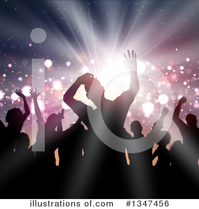 Party People Clipart #1347456 by KJ Pargeter