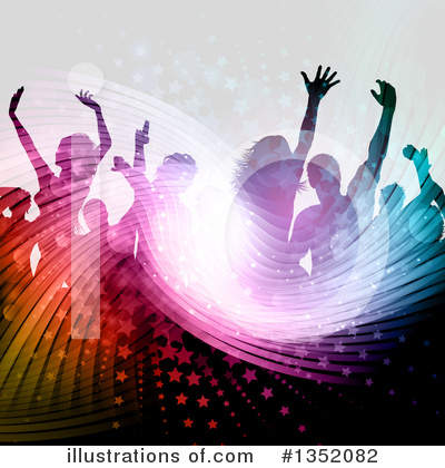 Party People Clipart #1352082 by KJ Pargeter