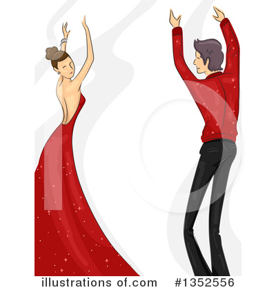Dancing Clipart #1352556 by BNP Design Studio