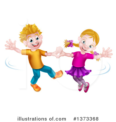 Royalty-Free (RF) Dancing Clipart Illustration by AtStockIllustration - Stock Sample #1373368