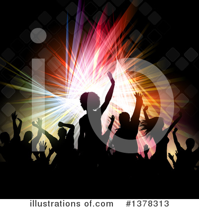 Party People Clipart #1378313 by KJ Pargeter