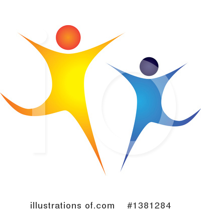 Teamwork Clipart #1381284 by ColorMagic