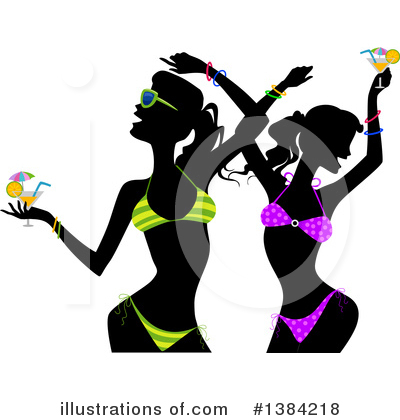 Royalty-Free (RF) Dancing Clipart Illustration by BNP Design Studio - Stock Sample #1384218