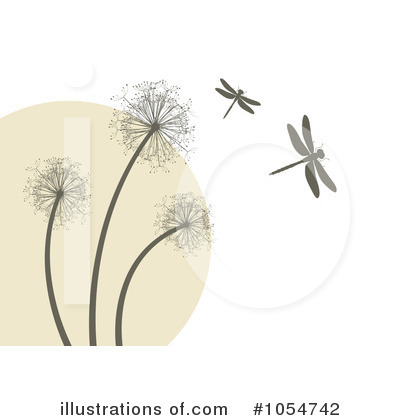 Dandelion Clipart #1054742 by vectorace