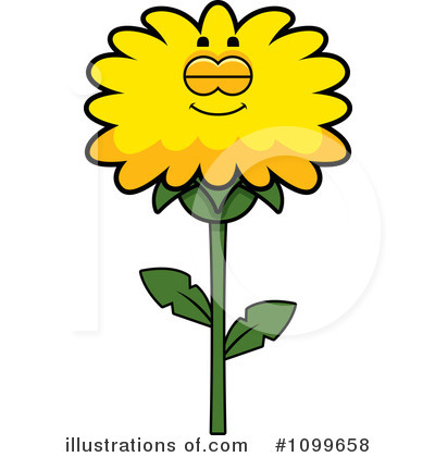 Dandelion Clipart #1099658 by Cory Thoman