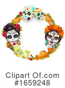 Day Of The Dead Clipart #1659248 by Vector Tradition SM