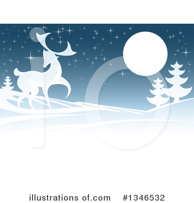 Christmas Background Clipart #1346532 by AtStockIllustration
