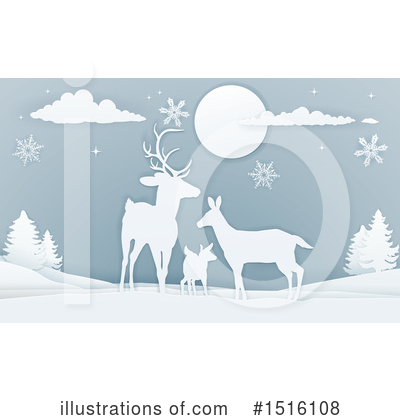 Royalty-Free (RF) Deer Clipart Illustration by AtStockIllustration - Stock Sample #1516108