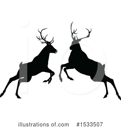 Royalty-Free (RF) Deer Clipart Illustration by AtStockIllustration - Stock Sample #1533507