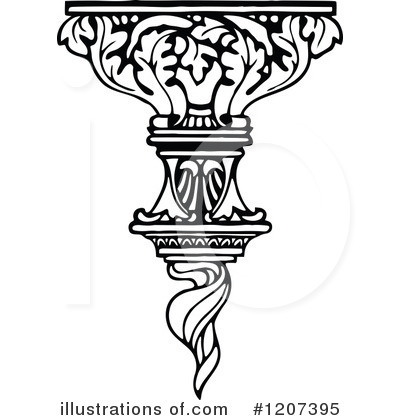 Royalty-Free (RF) Design Element Clipart Illustration by Prawny Vintage - Stock Sample #1207395