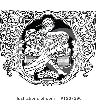 Royalty-Free (RF) Design Element Clipart Illustration by Prawny Vintage - Stock Sample #1207396