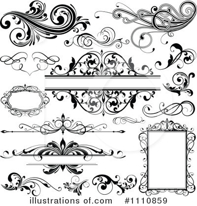 Floral Clipart #1110859 by OnFocusMedia