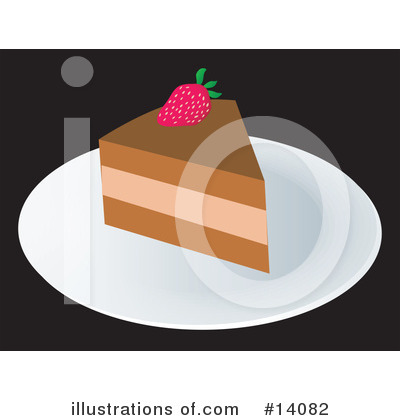 Royalty-Free (RF) Dessert Clipart Illustration by Rasmussen Images - Stock Sample #14082