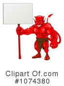 Devil Clipart #1074380 by AtStockIllustration