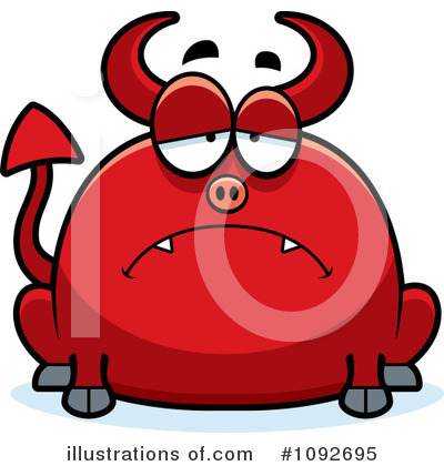 Royalty-Free (RF) Devil Clipart Illustration by Cory Thoman - Stock Sample #1092695