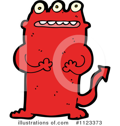 Royalty-Free (RF) Devil Clipart Illustration by lineartestpilot - Stock Sample #1123373