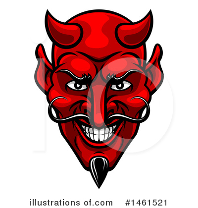 Royalty-Free (RF) Devil Clipart Illustration by AtStockIllustration - Stock Sample #1461521