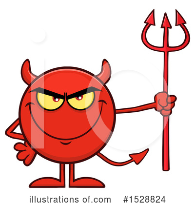 Royalty-Free (RF) Devil Clipart Illustration by Hit Toon - Stock Sample #1528824