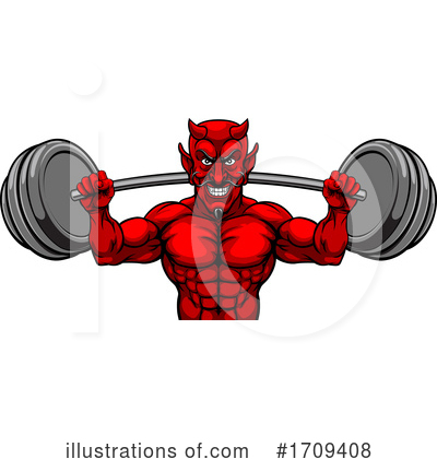 Royalty-Free (RF) Devil Clipart Illustration by AtStockIllustration - Stock Sample #1709408