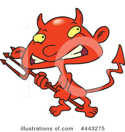 Devil Clipart #443275 by toonaday
