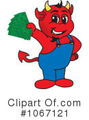 Devil Mascot Clipart #1067121 by Mascot Junction