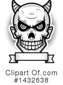 Devil Skull Clipart #1432638 by Cory Thoman