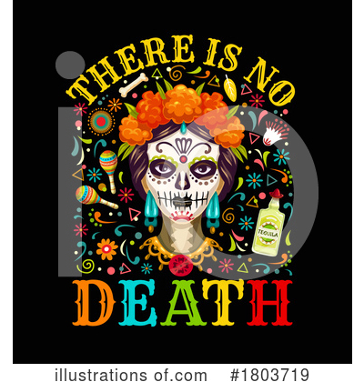 Day Of The Dead Clipart #1803719 by Vector Tradition SM