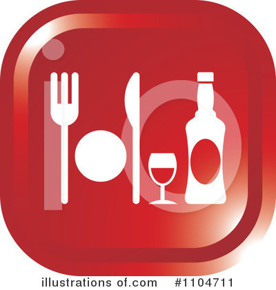 Royalty-Free (RF) Dining Clipart Illustration by Lal Perera - Stock Sample #1104711
