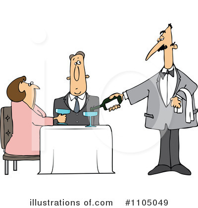 fine dining clipart