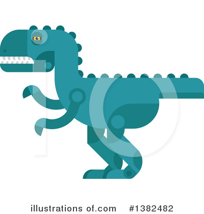 T Rex Clipart #1382482 by Vector Tradition SM