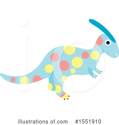 Dinosaur Clipart #1551910 by Cherie Reve