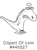 Dinosaur Clipart #440227 by toonaday