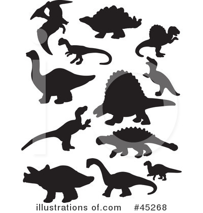 dinosaur silhouette clip art