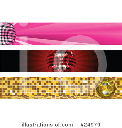 Royalty-Free (RF) Disco Clipart Illustration by elaineitalia - Stock Sample #24979