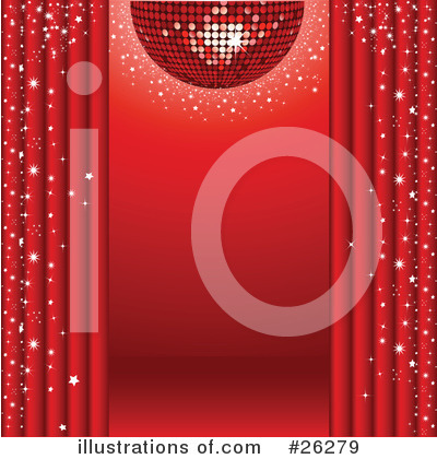 Theater Curtains Clipart #26279 by elaineitalia