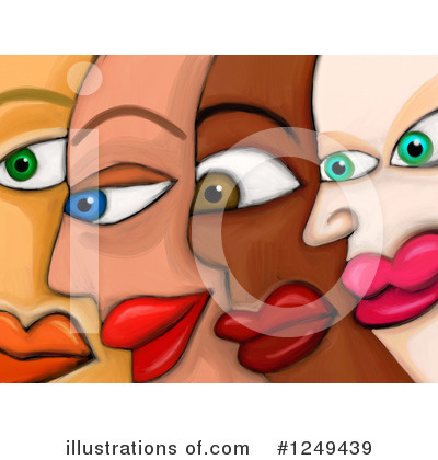 Royalty-Free (RF) Diversity Clipart Illustration by Prawny - Stock Sample #1249439