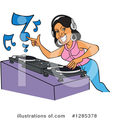 Woman Clipart #1285378 by LaffToon