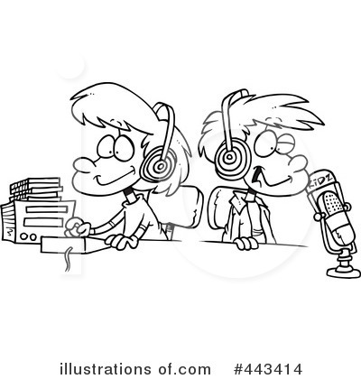Radio Clipart #443414 by toonaday