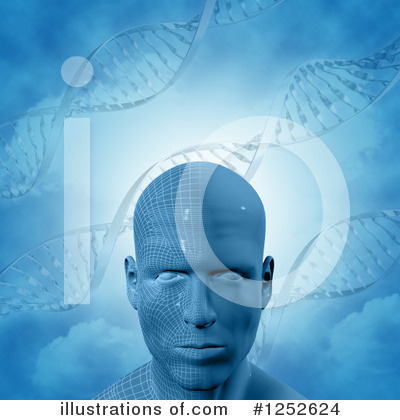 Royalty-Free (RF) Dna Clipart Illustration by KJ Pargeter - Stock Sample #1252624