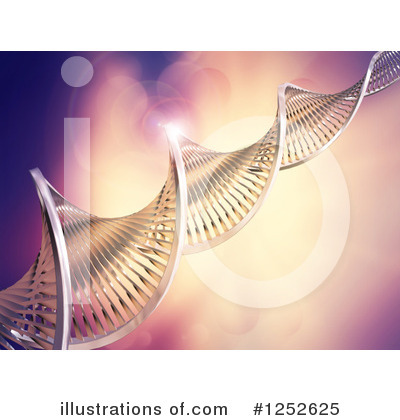 Royalty-Free (RF) Dna Clipart Illustration by KJ Pargeter - Stock Sample #1252625