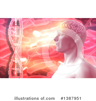 Royalty-Free (RF) Dna Clipart Illustration by KJ Pargeter - Stock Sample #1387951
