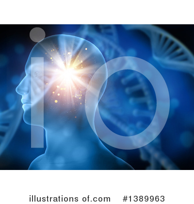 Royalty-Free (RF) Dna Clipart Illustration by KJ Pargeter - Stock Sample #1389963