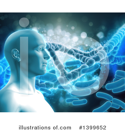 Royalty-Free (RF) Dna Clipart Illustration by KJ Pargeter - Stock Sample #1399652