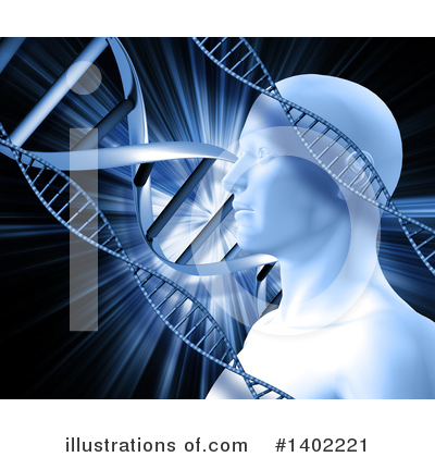 Royalty-Free (RF) Dna Clipart Illustration by KJ Pargeter - Stock Sample #1402221